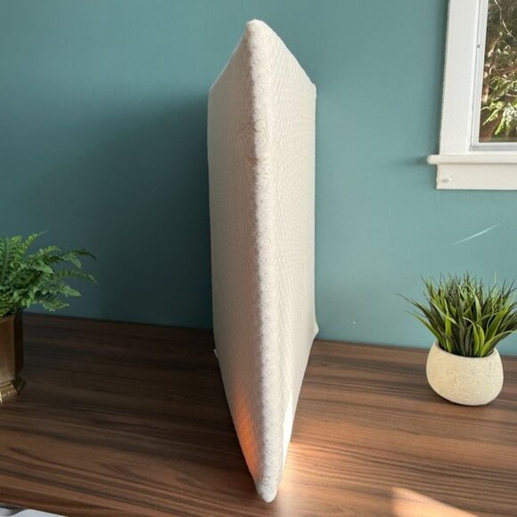 Zuma Foam Wedge Pillow By Brentwood Home With Bamboo Cover Support 10" - Picture 7 of 16